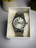 Tissot 1853 silver with white dial with saphire glass