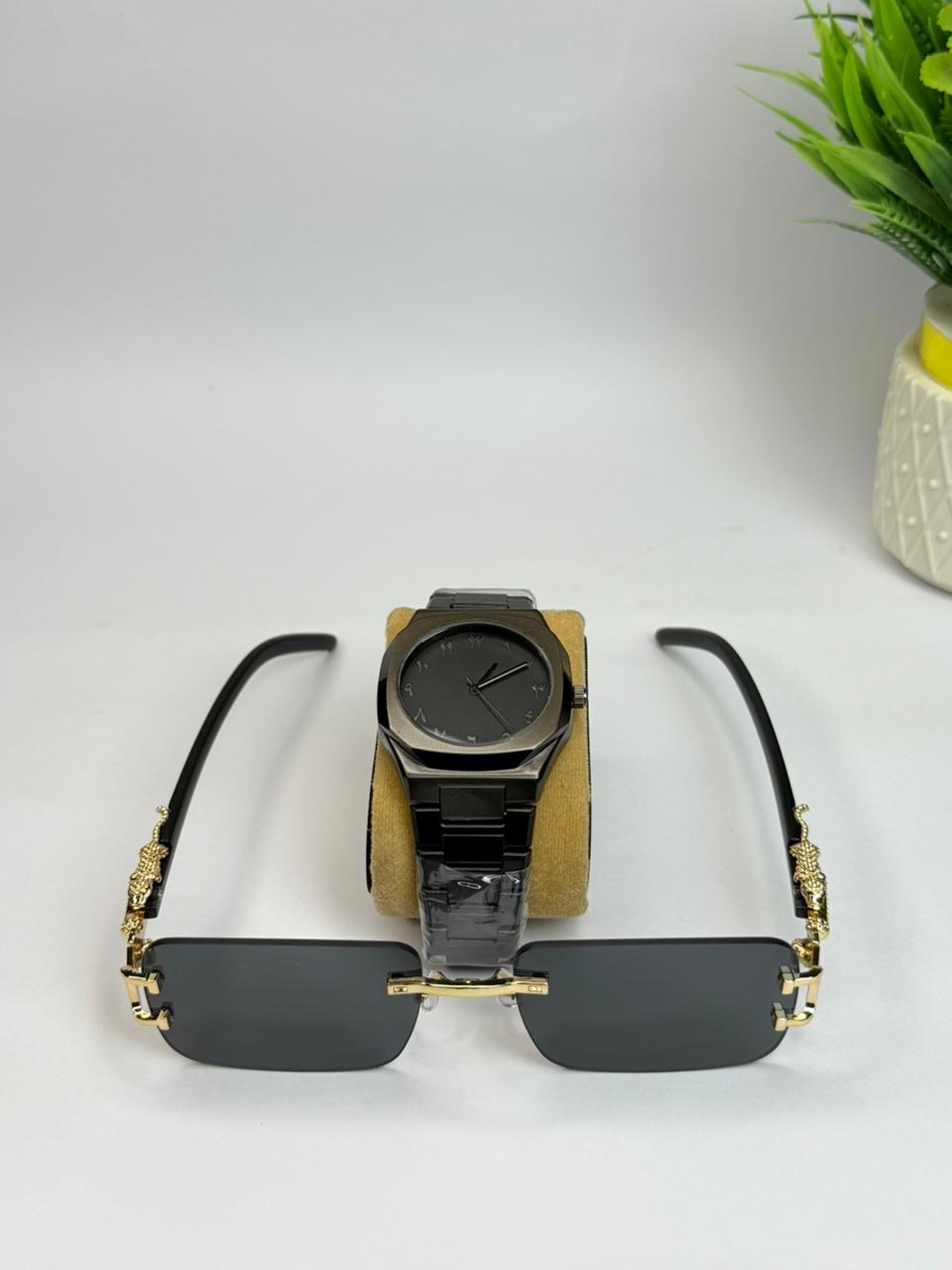 Ujla Shades+Black arabic Ura watch