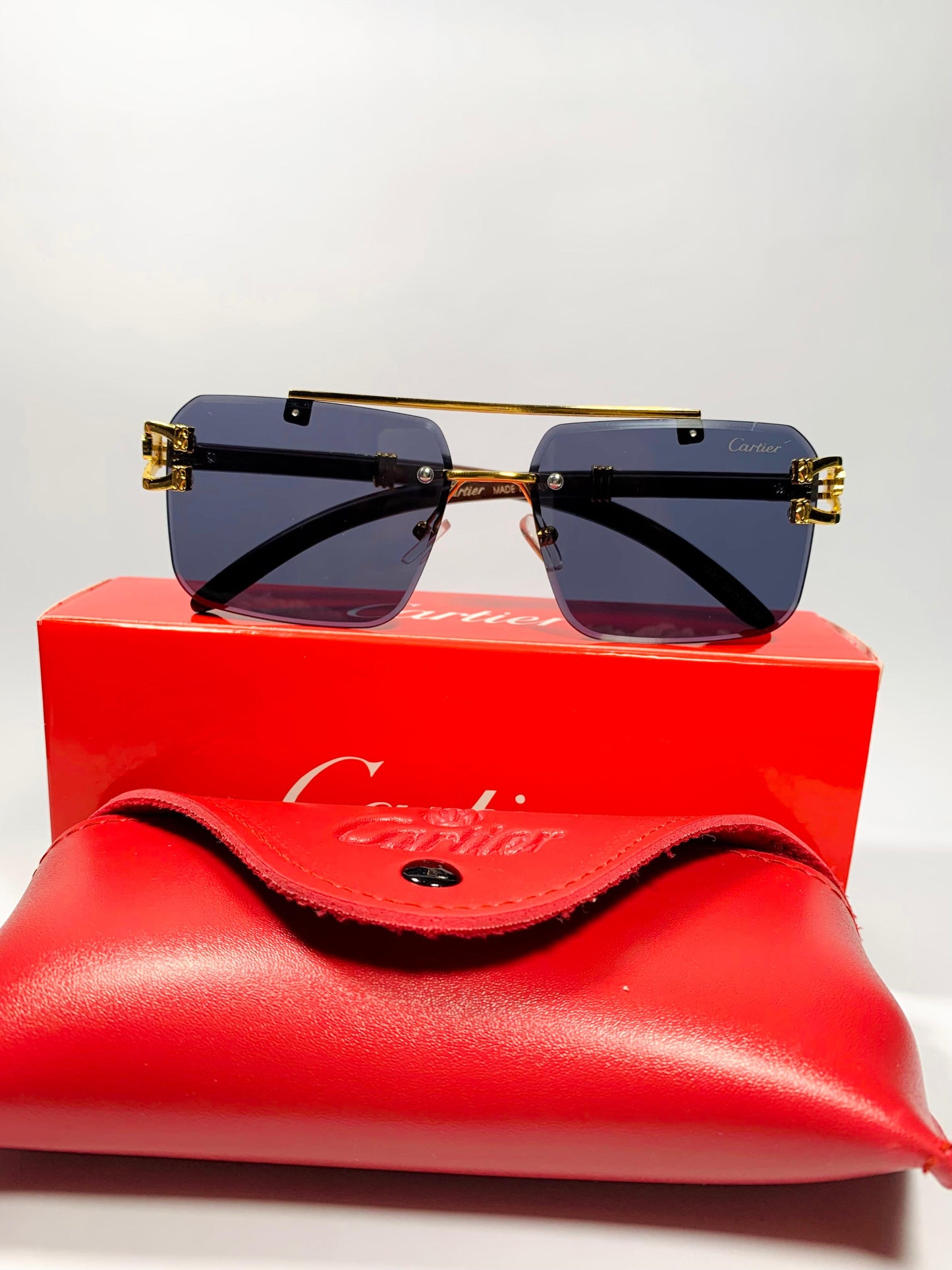 CARTIER BRAND LION FRAME