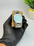 Patek philip silver with tifny dial